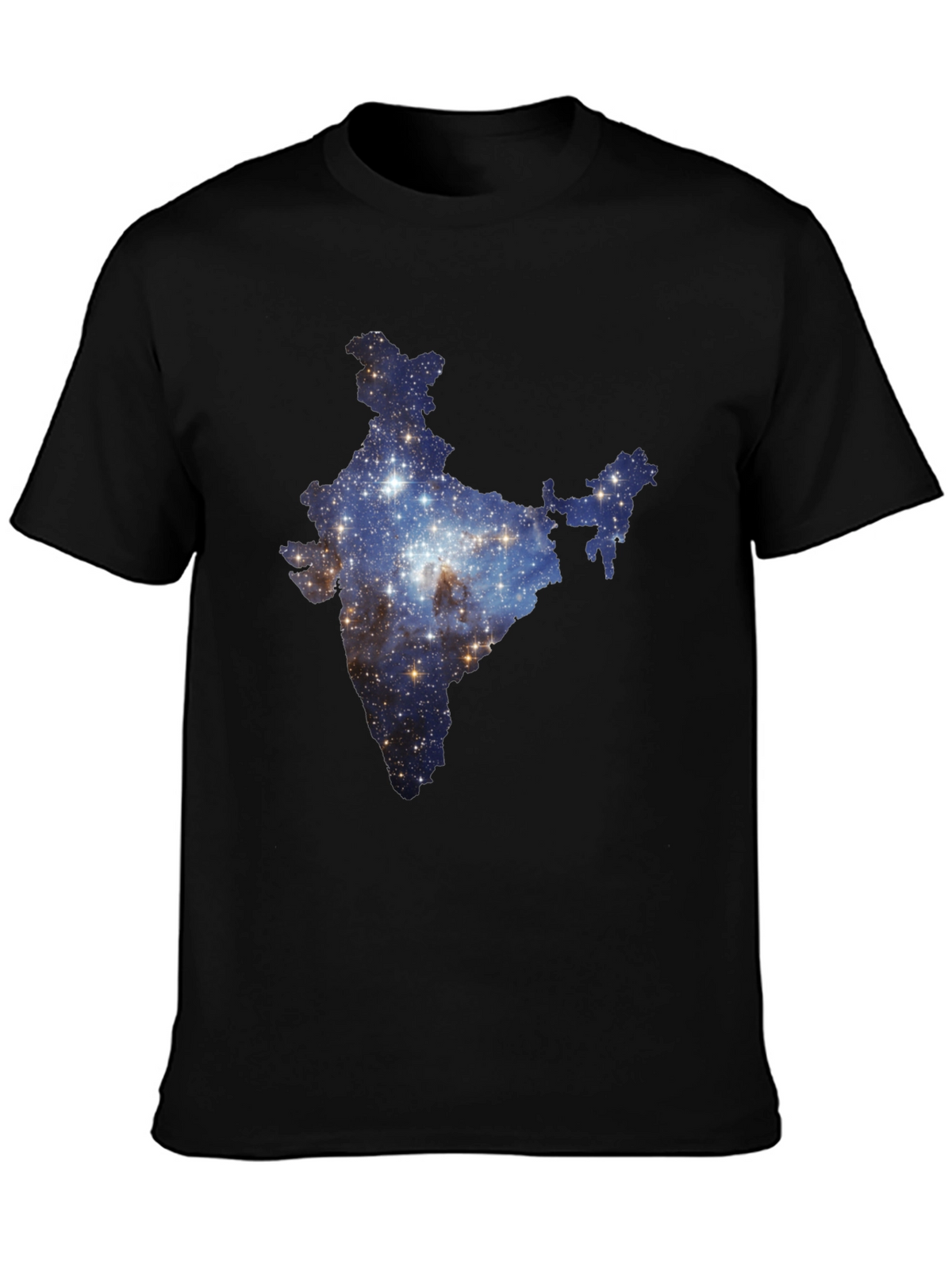India Galaxy T-Shirt - Cosmic Subcontinent Tee