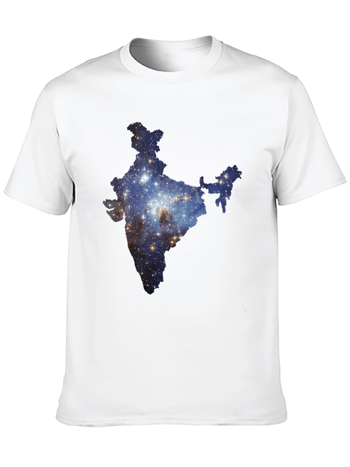 India Galaxy T-Shirt - Cosmic Subcontinent Tee