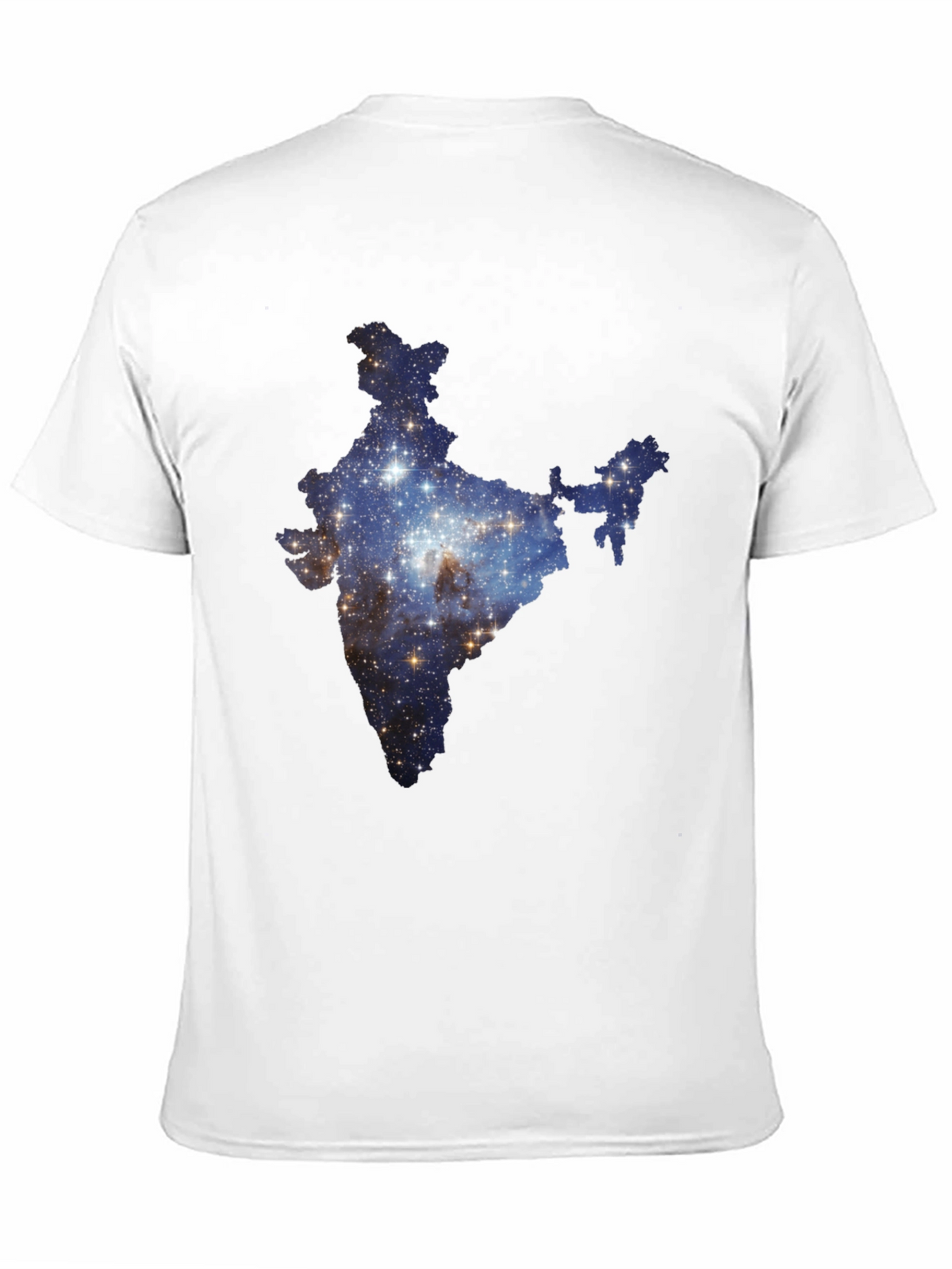 India Galaxy T-Shirt - Cosmic Subcontinent Tee