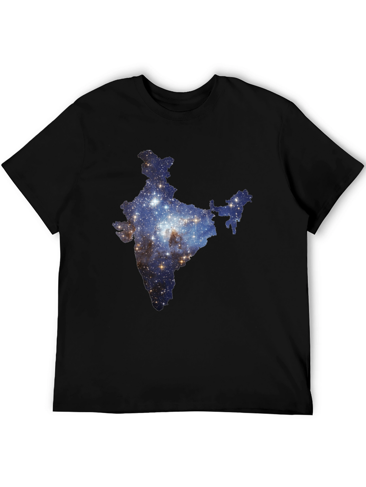 India Galaxy T-Shirt - Cosmic Subcontinent Tee