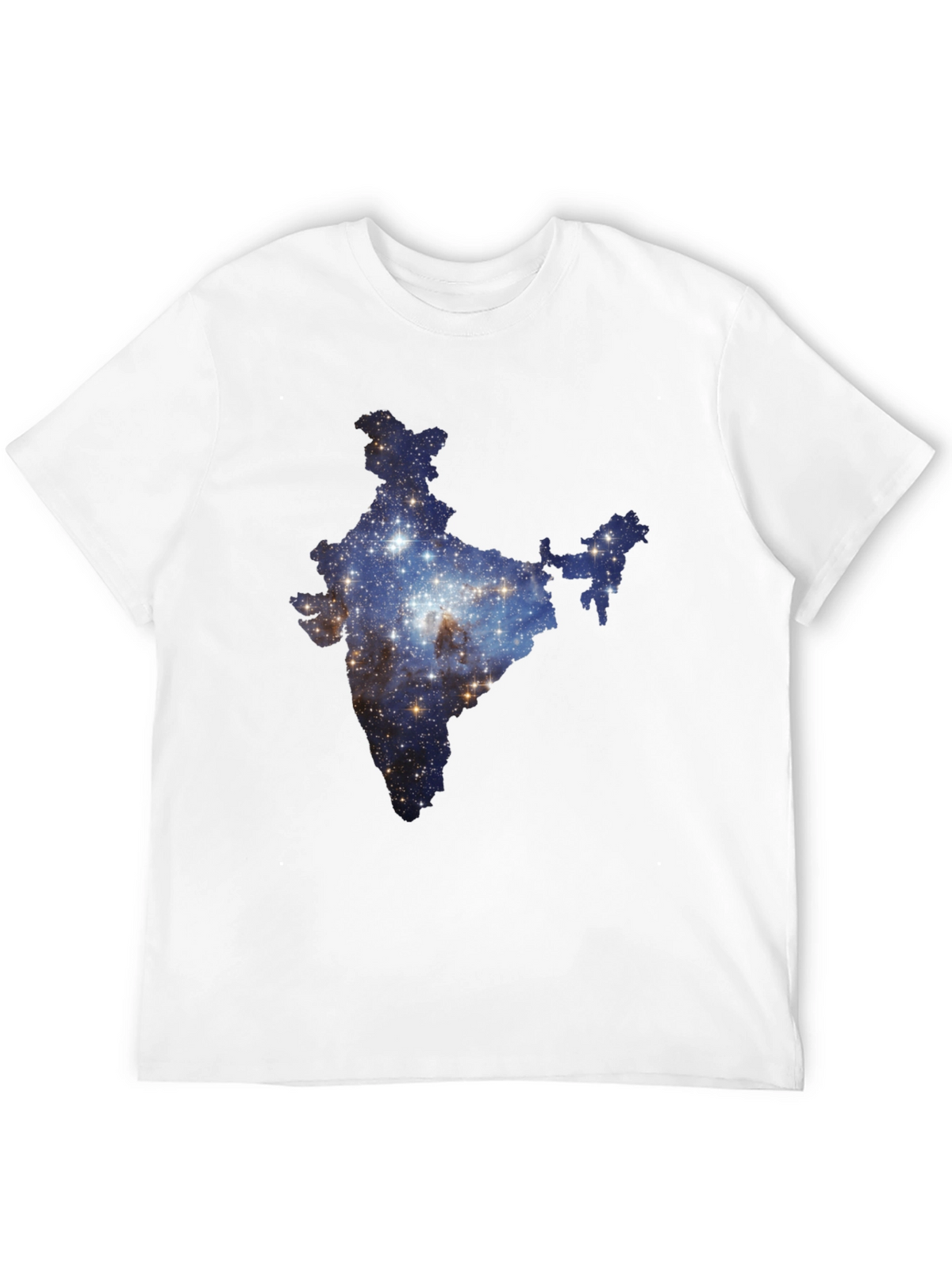 India Galaxy T-Shirt - Cosmic Subcontinent Tee
