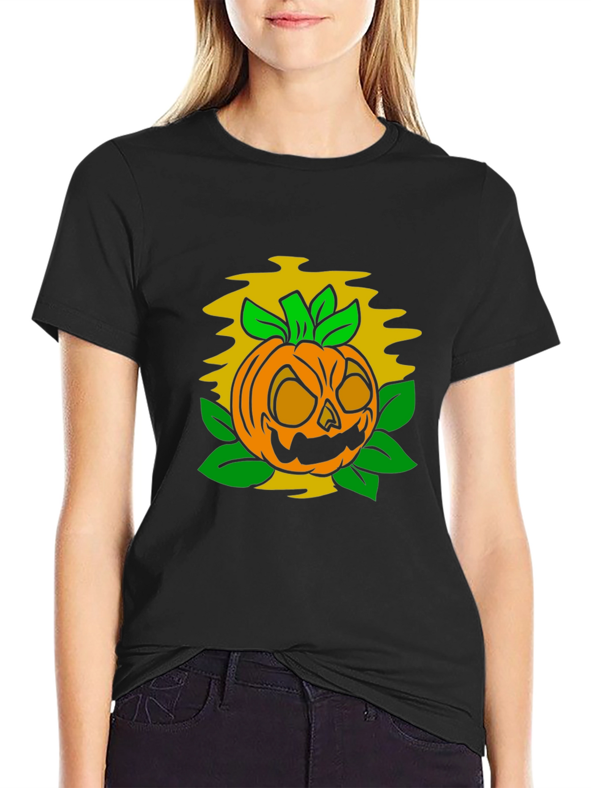 Halloween Pumpkin T-Shirt - Spooky Season Apparel