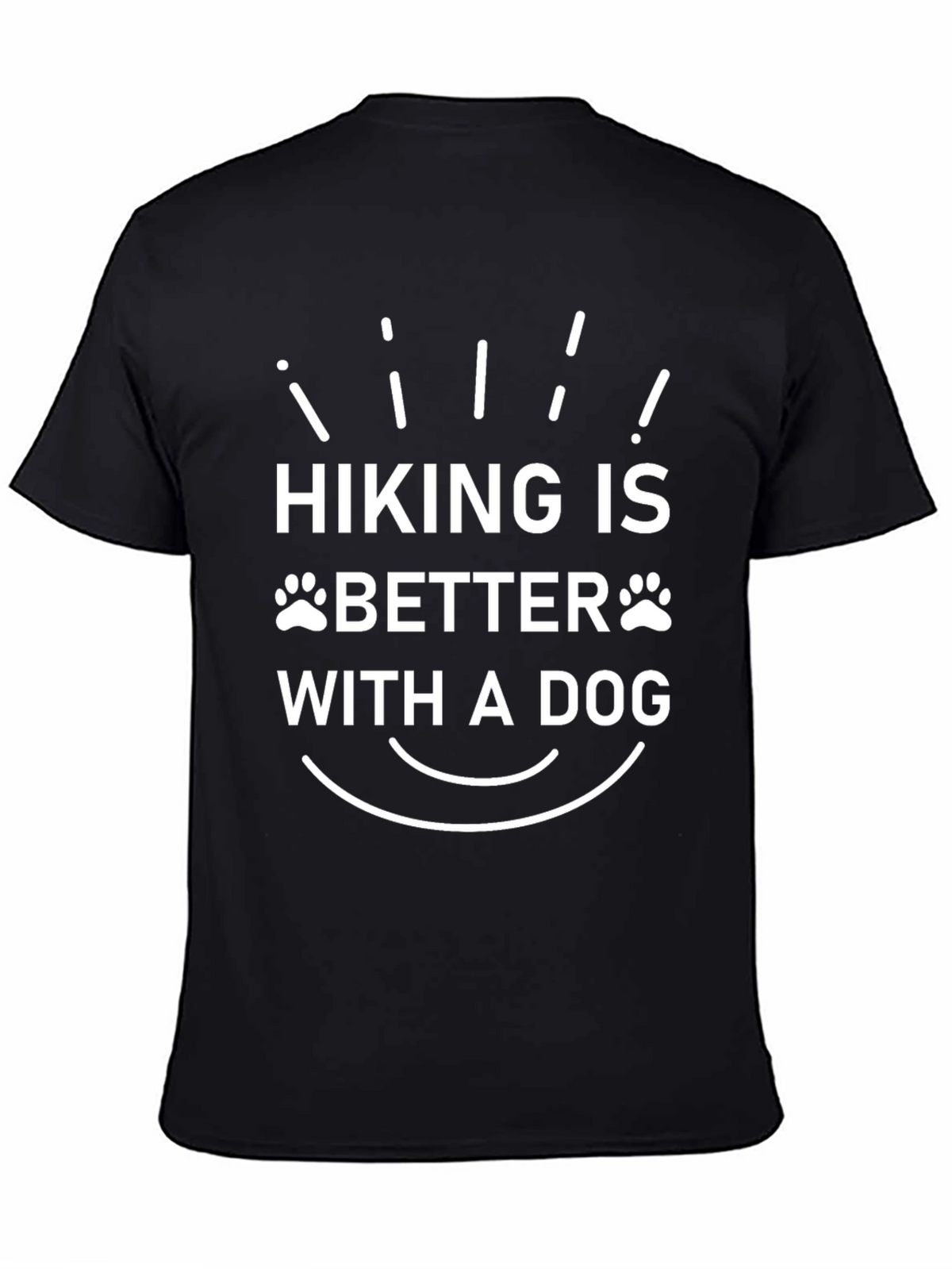 Hiking is Better with a Dog Graphic Tee