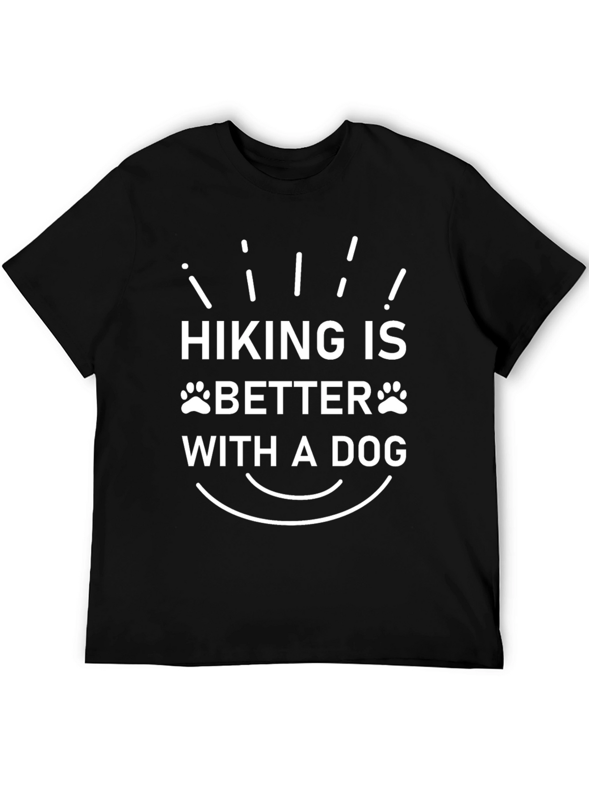 Hiking is Better with a Dog Graphic Tee