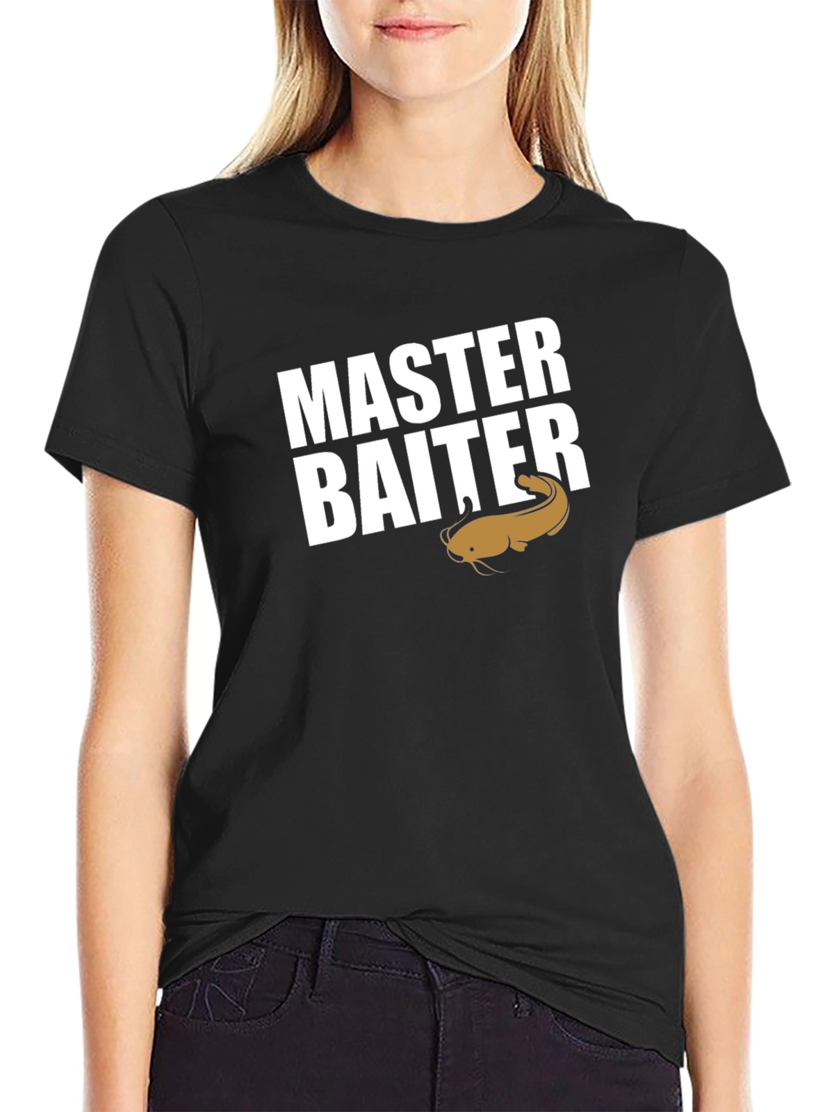 Master Baiter T-Shirt - Fishing Humor Tee