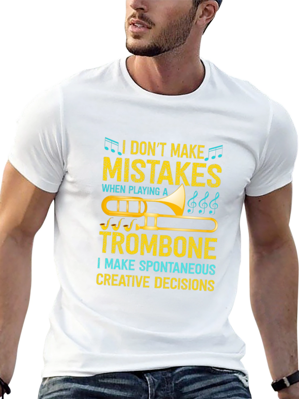 Funny Trombone Player T-Shirt