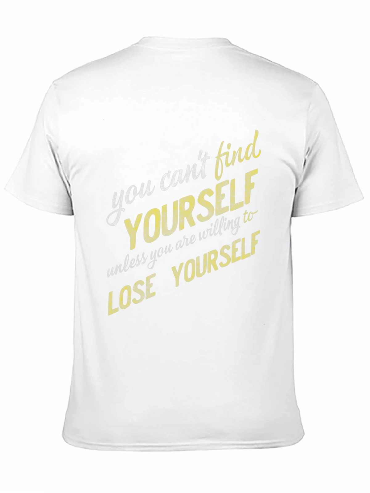 Inspirational Graphic Tee - Find Yourself