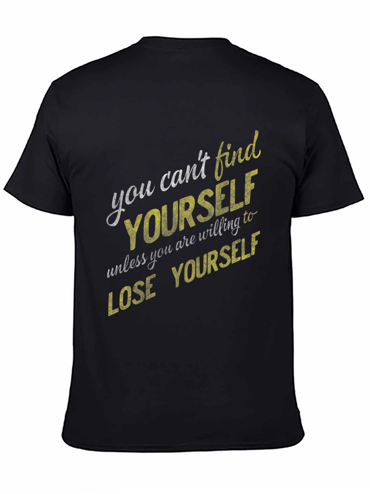 Inspirational Graphic Tee - Find Yourself