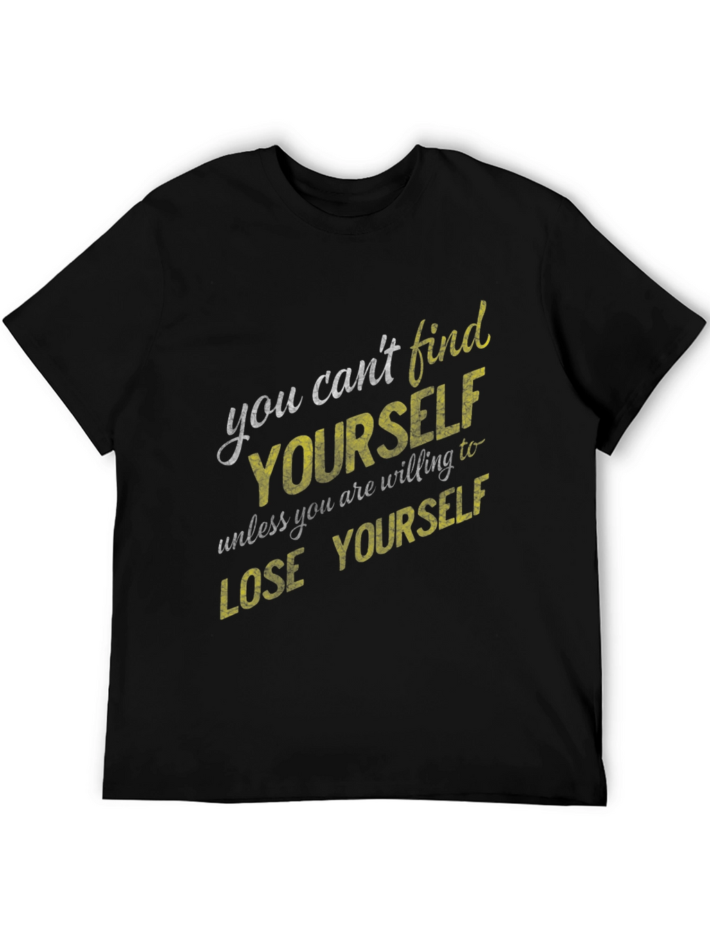 Inspirational Graphic Tee - Find Yourself