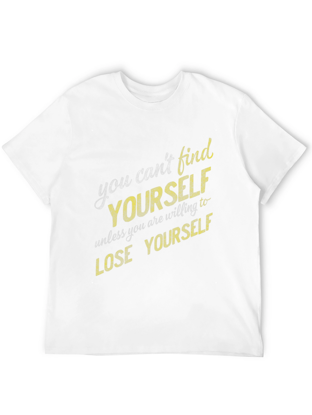 Inspirational Graphic Tee - Find Yourself