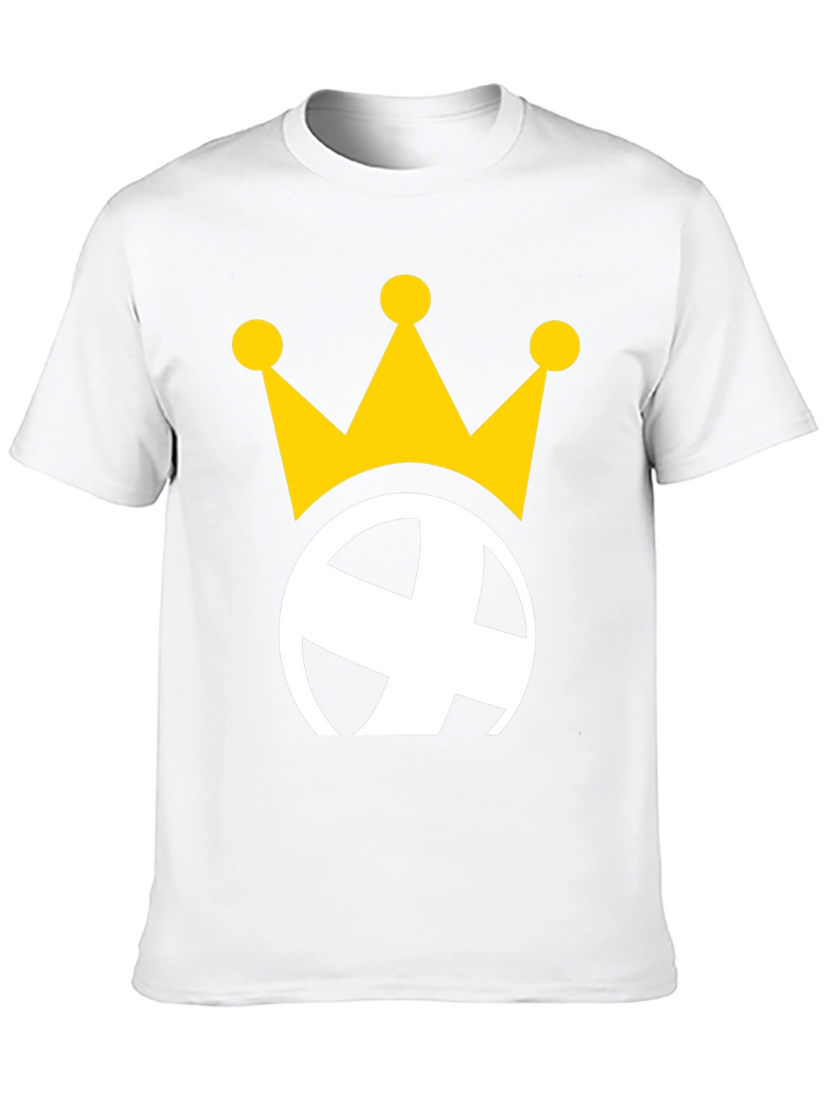 Crowned Globe Black Graphic Tee