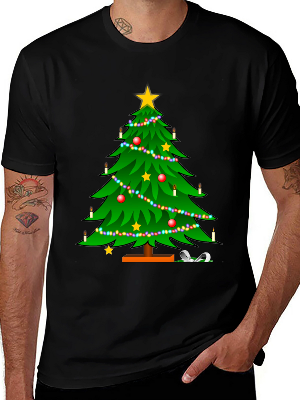Christmas Tree Graphic Tee