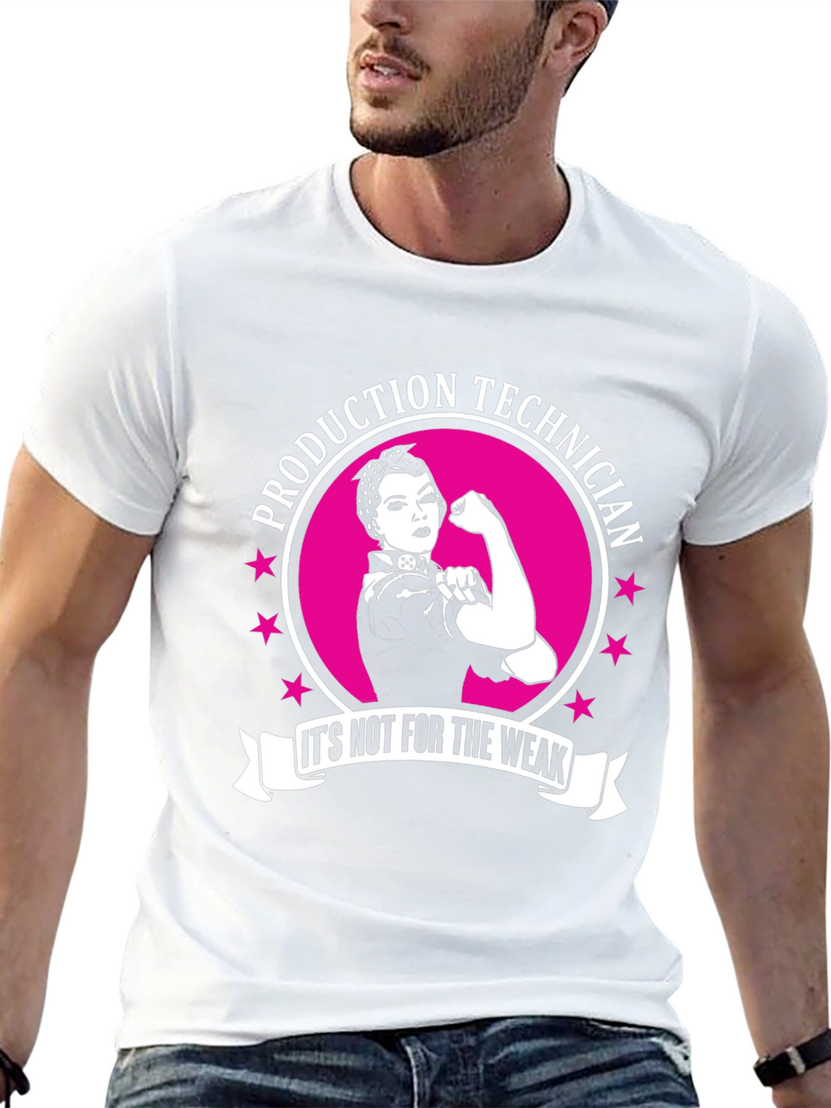 Production Technician Womens Empowerment T-Shirt