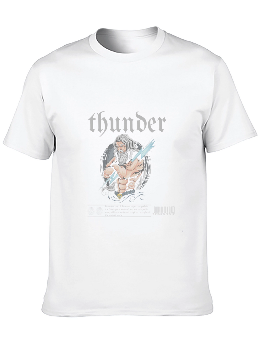 Thunder Graphic Tee - Zeus Design