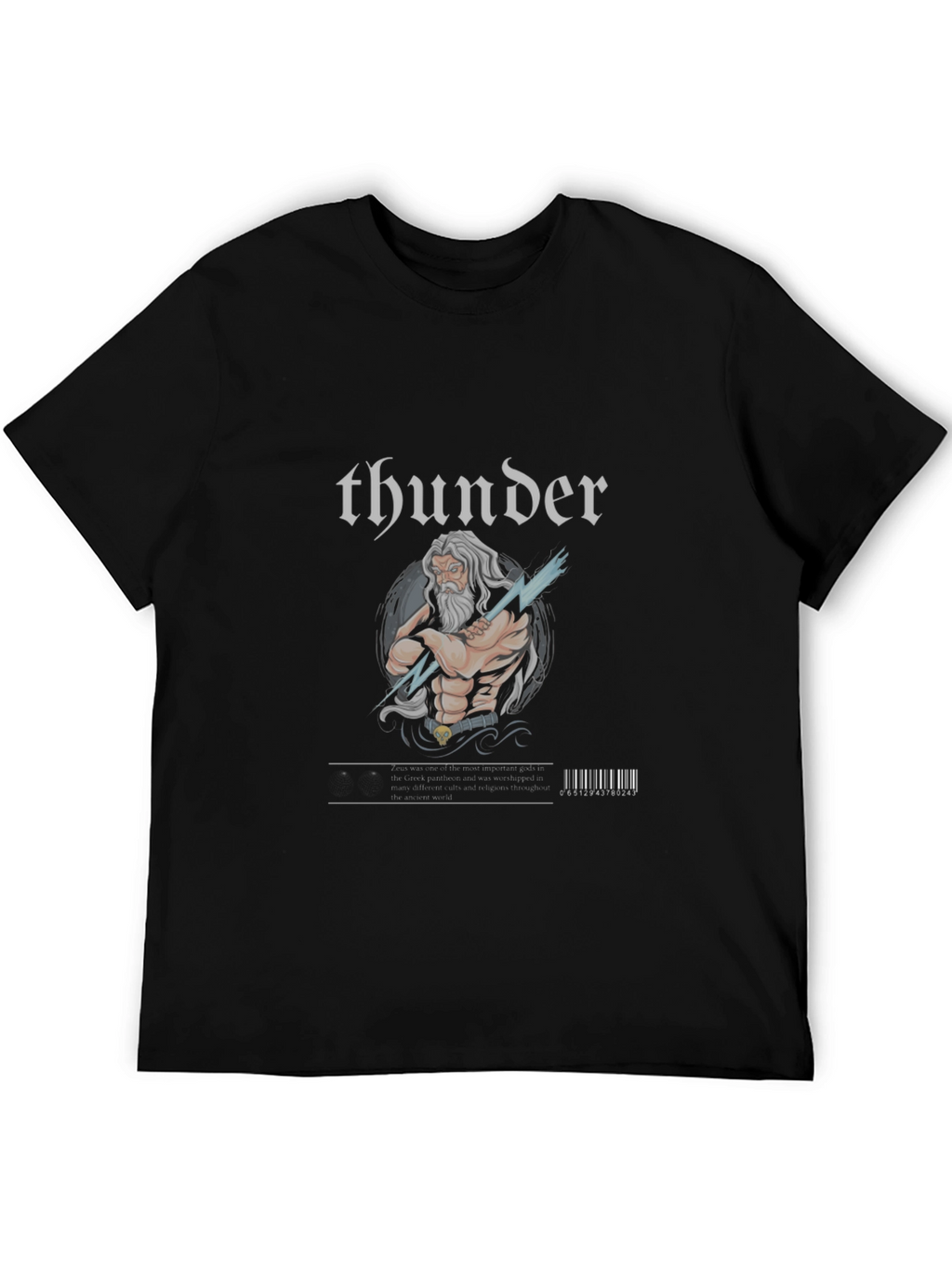 Thunder Graphic Tee - Zeus Design