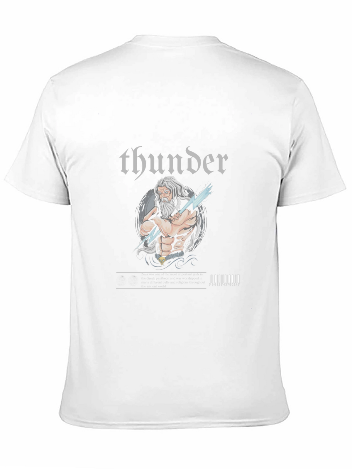 Thunder Graphic Tee - Zeus Design