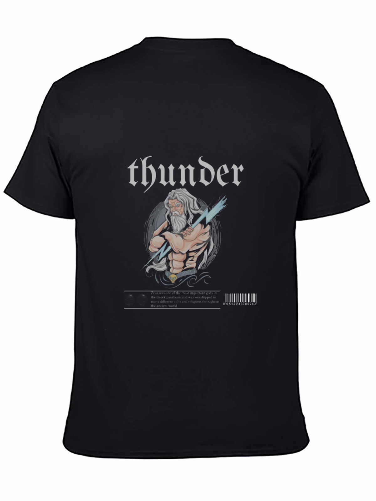 Thunder Graphic Tee - Zeus Design