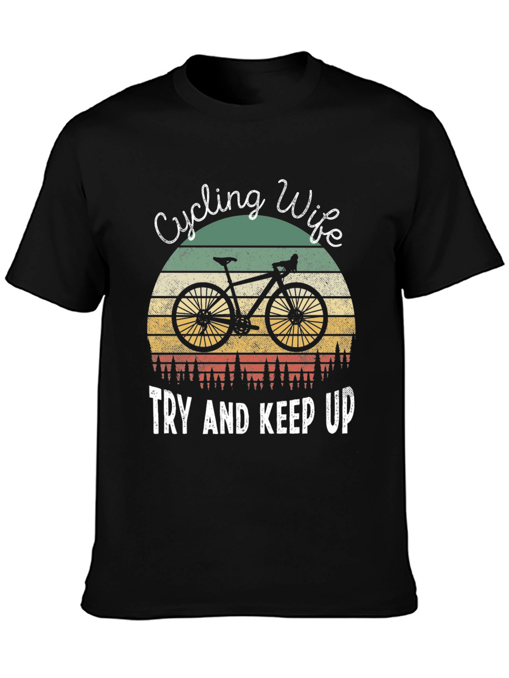 Cycling Wife Graphic T-Shirt