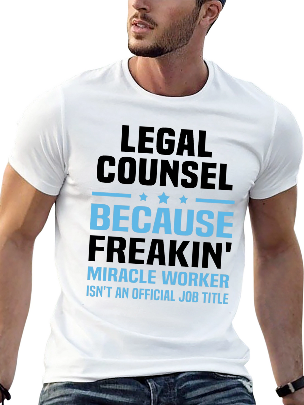 Legal Counsel Miracle Worker Graphic Tee