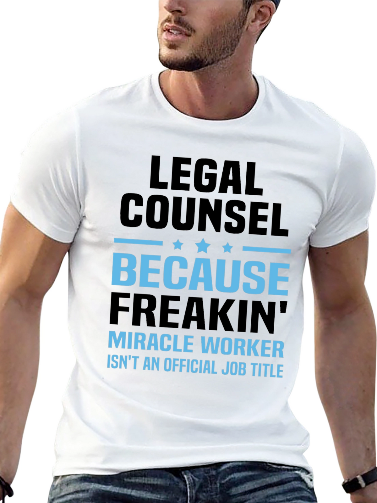 Legal Counsel Miracle Worker Graphic Tee