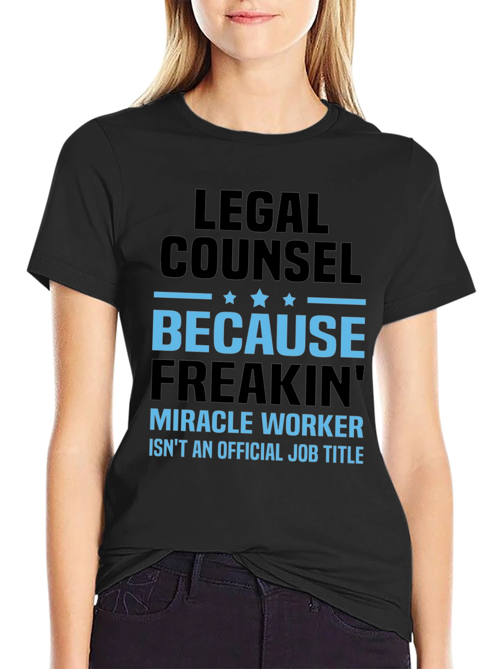 Legal Counsel Miracle Worker Graphic Tee