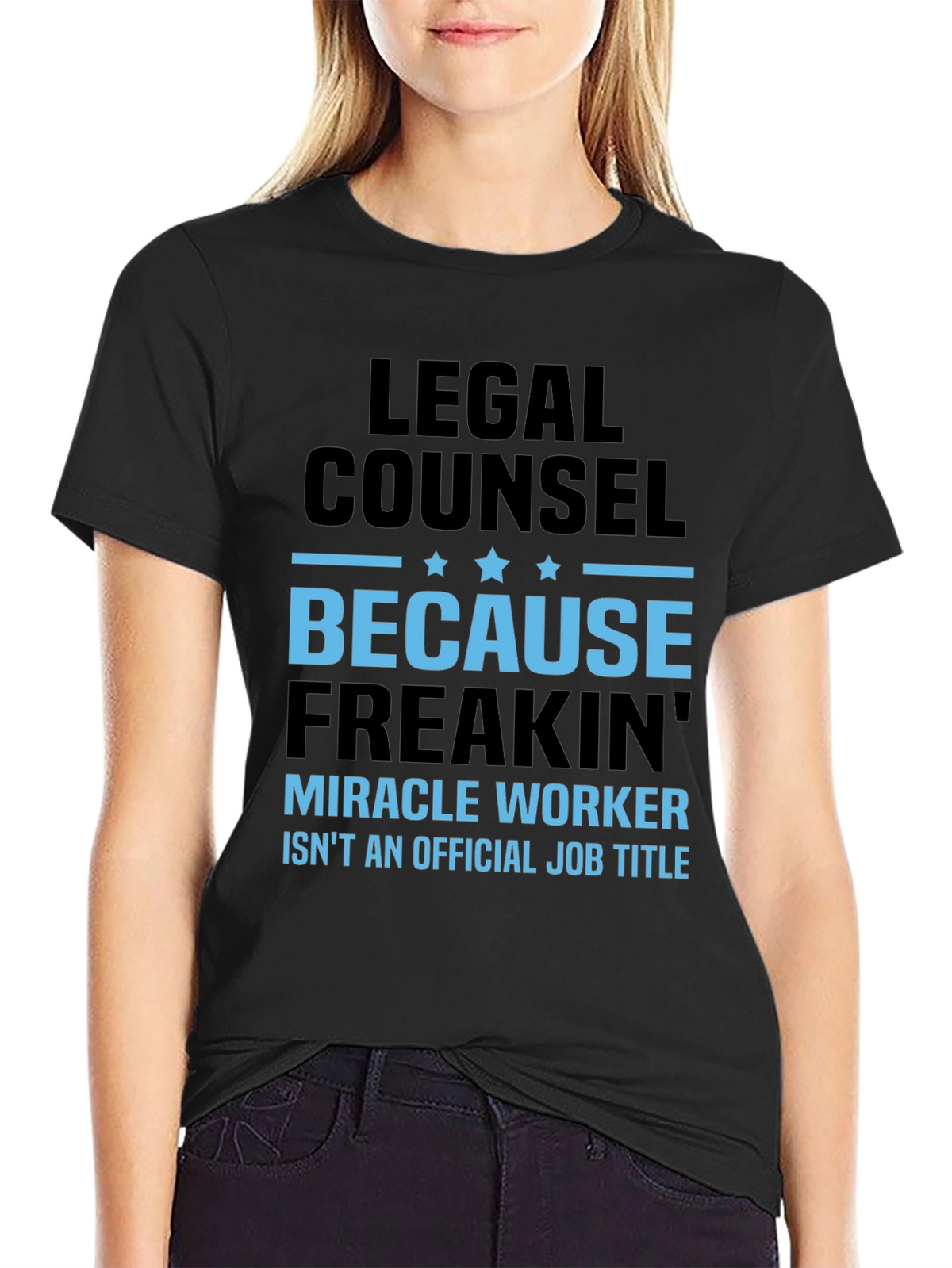 Legal Counsel Miracle Worker Graphic Tee