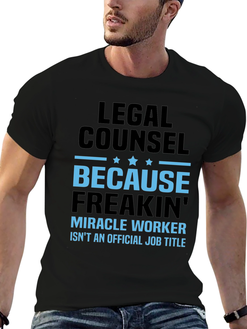 Legal Counsel Miracle Worker Graphic Tee