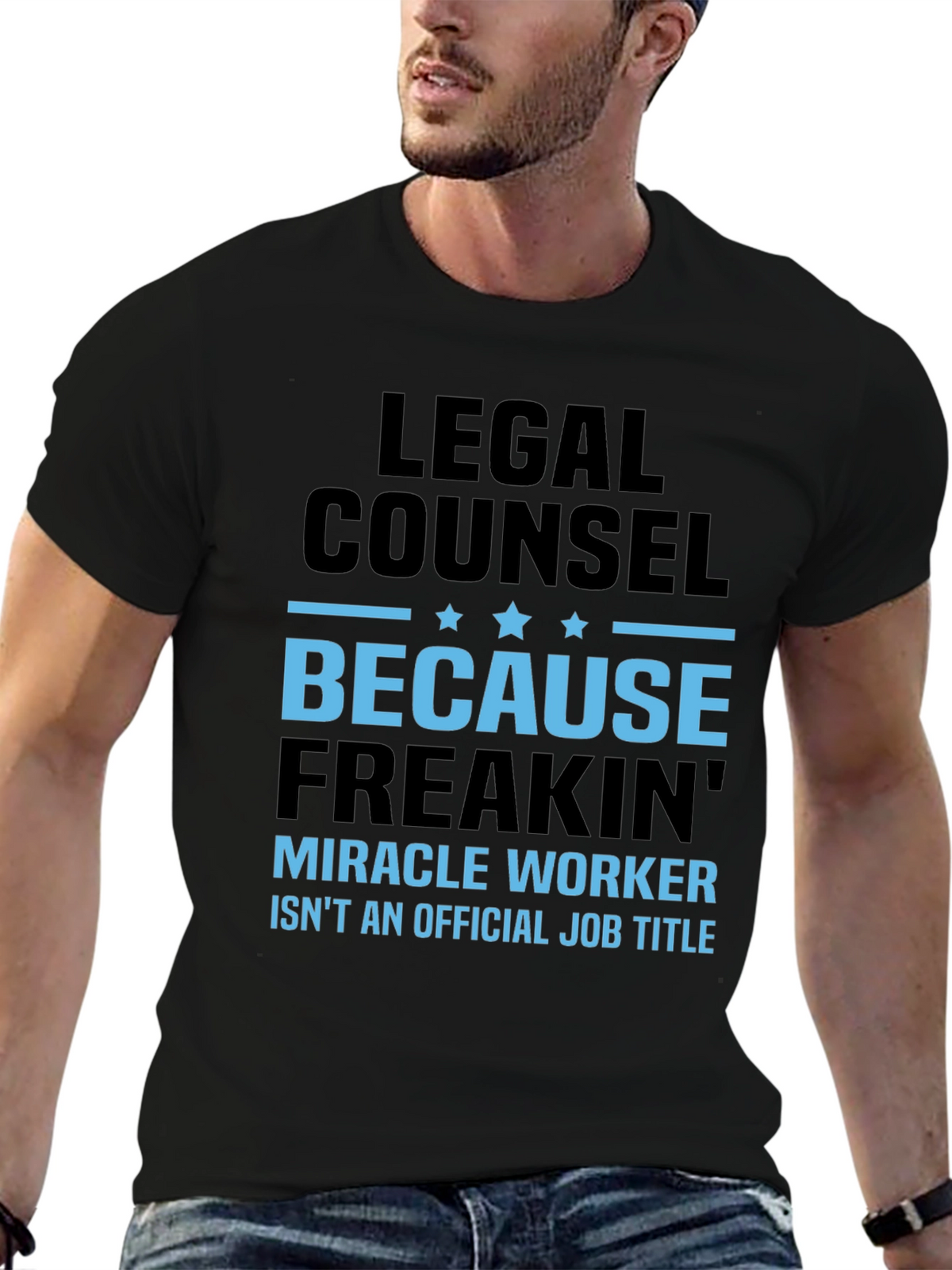 Legal Counsel Miracle Worker Graphic Tee