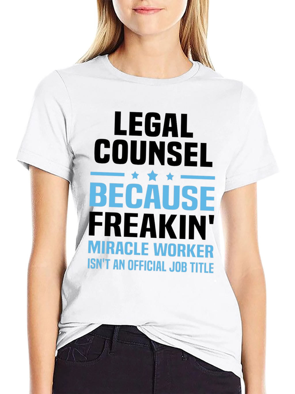 Legal Counsel Miracle Worker Graphic Tee