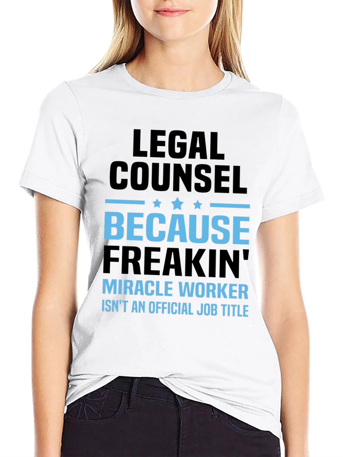 Legal Counsel Miracle Worker Graphic Tee