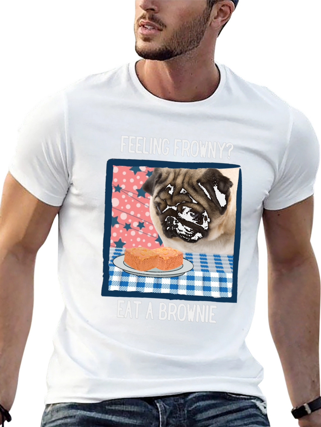 Feeling Frowny? Eat a Brownie T-Shirt