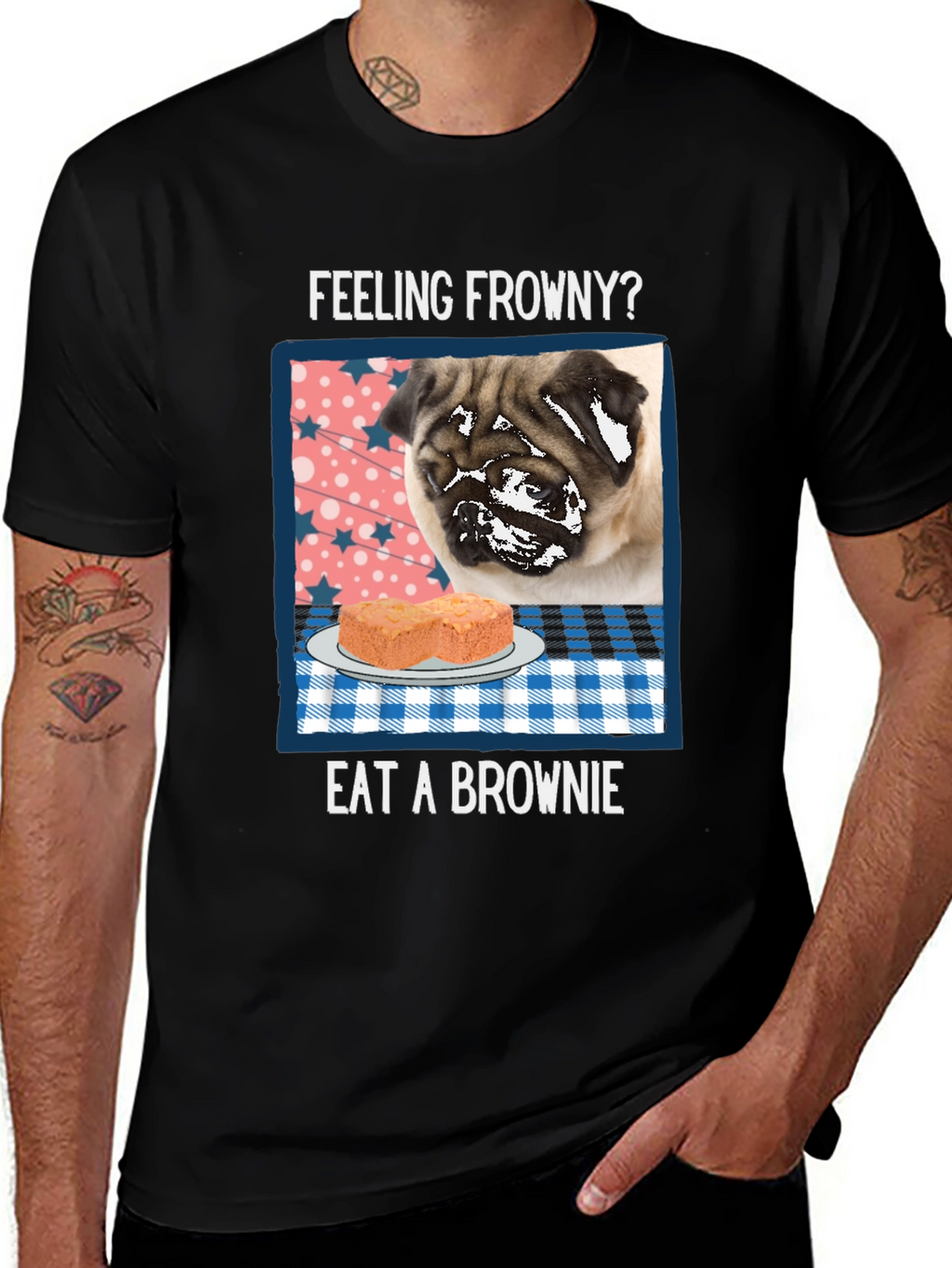 Feeling Frowny? Eat a Brownie T-Shirt