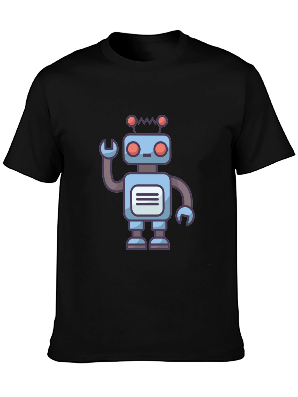Robot Graphic T-Shirt - Unique Design