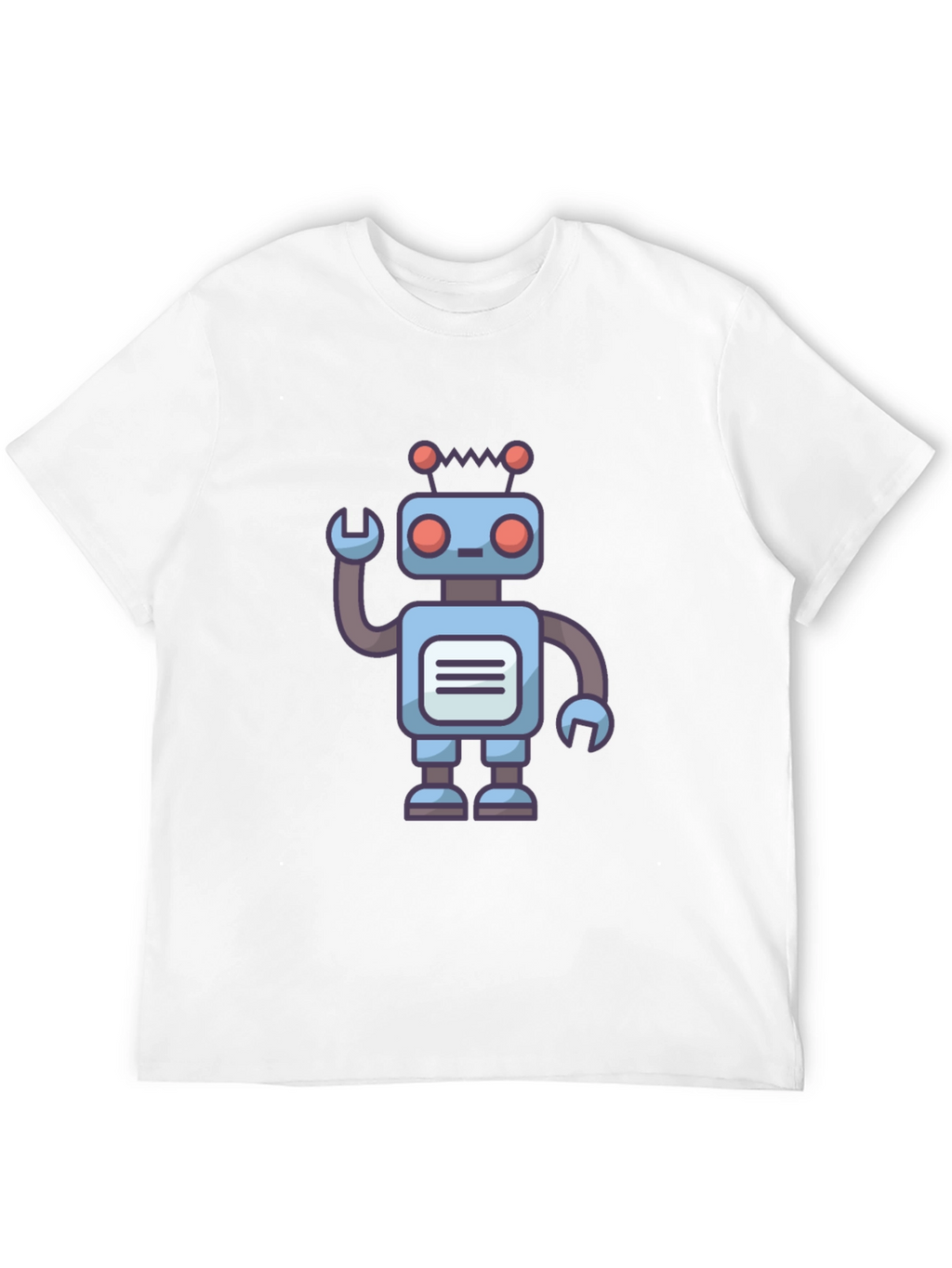 Robot Graphic T-Shirt - Unique Design