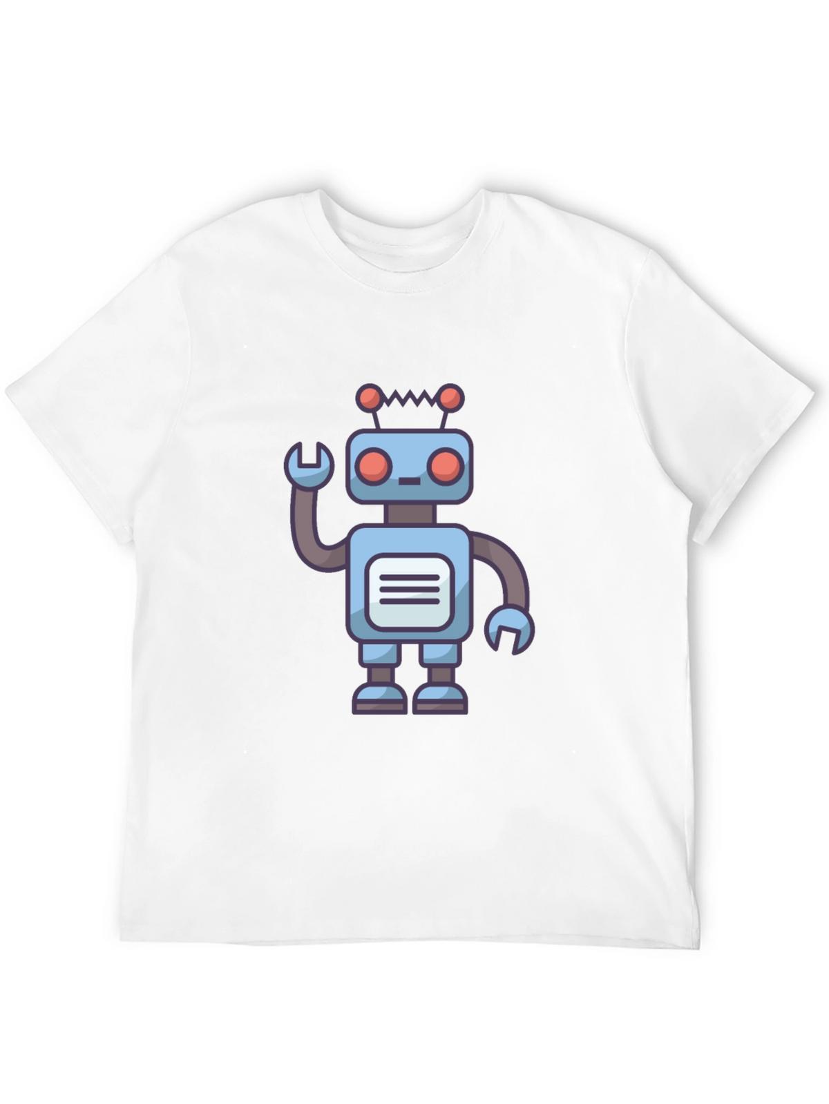 Robot Graphic T-Shirt - Unique Design