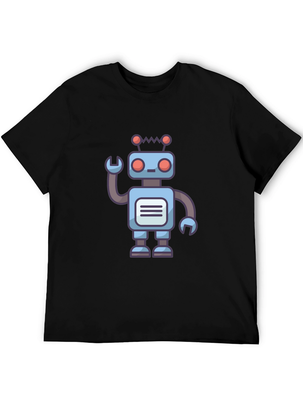 Robot Graphic T-Shirt - Unique Design