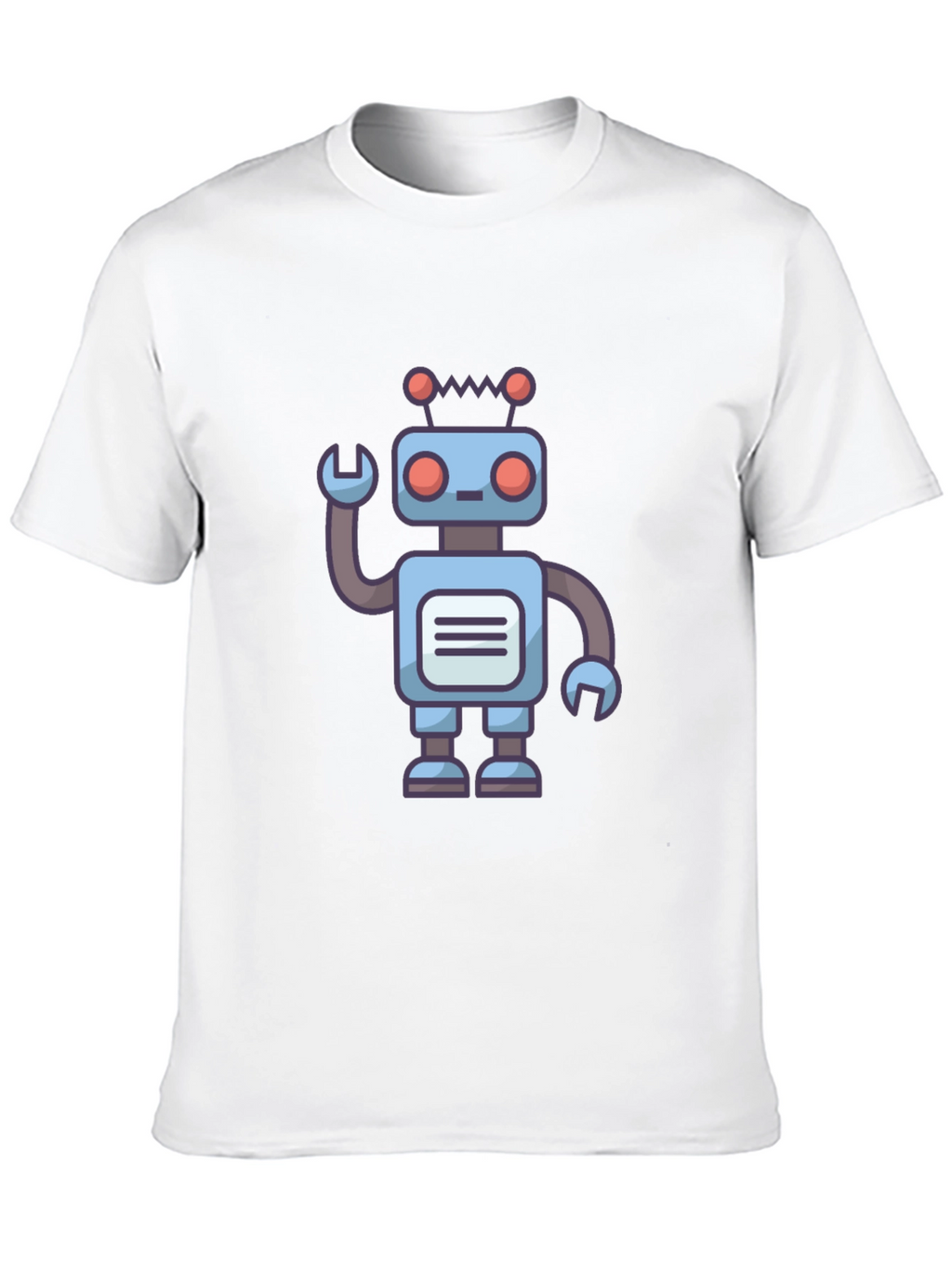 Robot Graphic T-Shirt - Unique Design