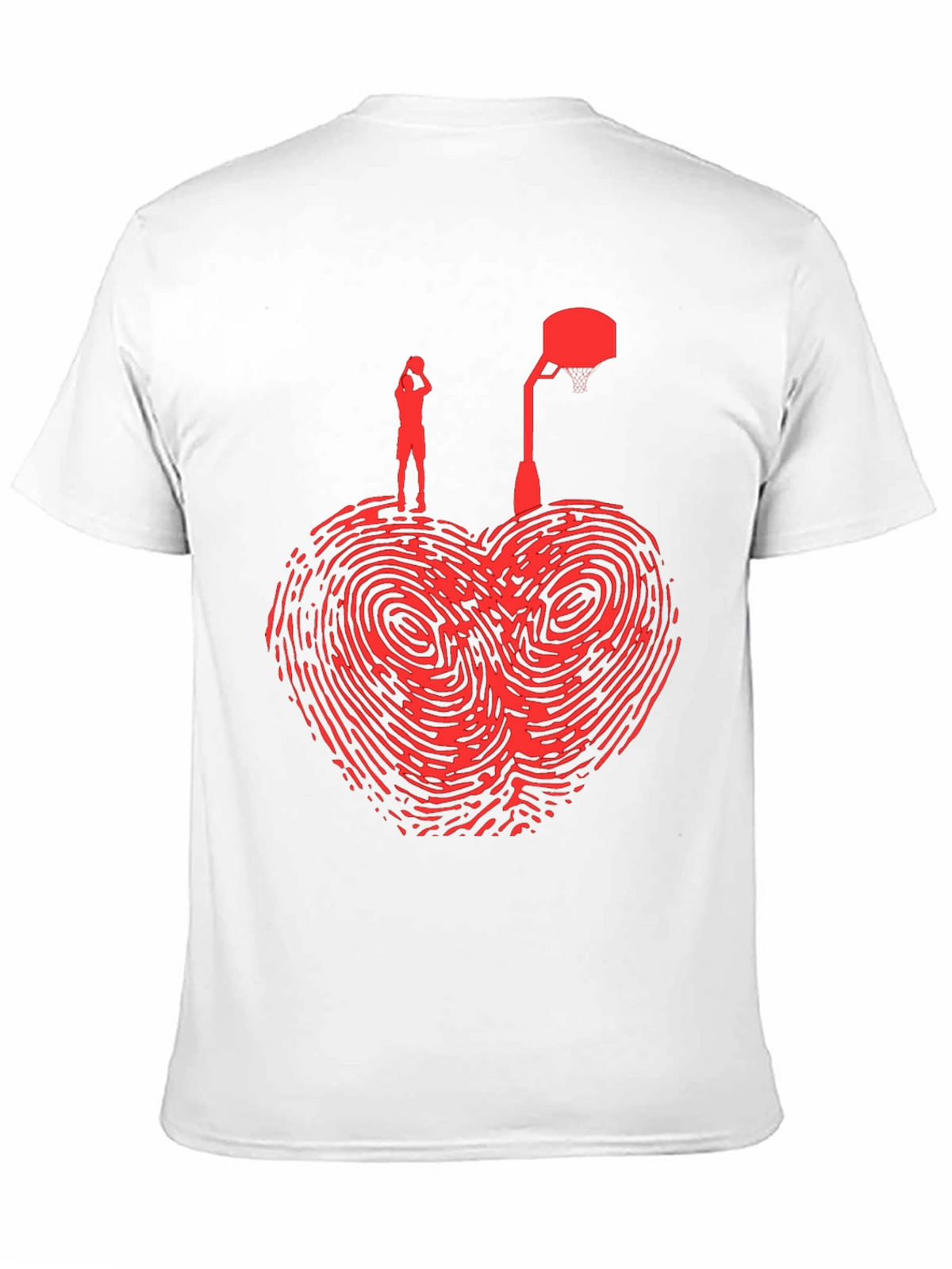 Heart Basketball Graphic Tee