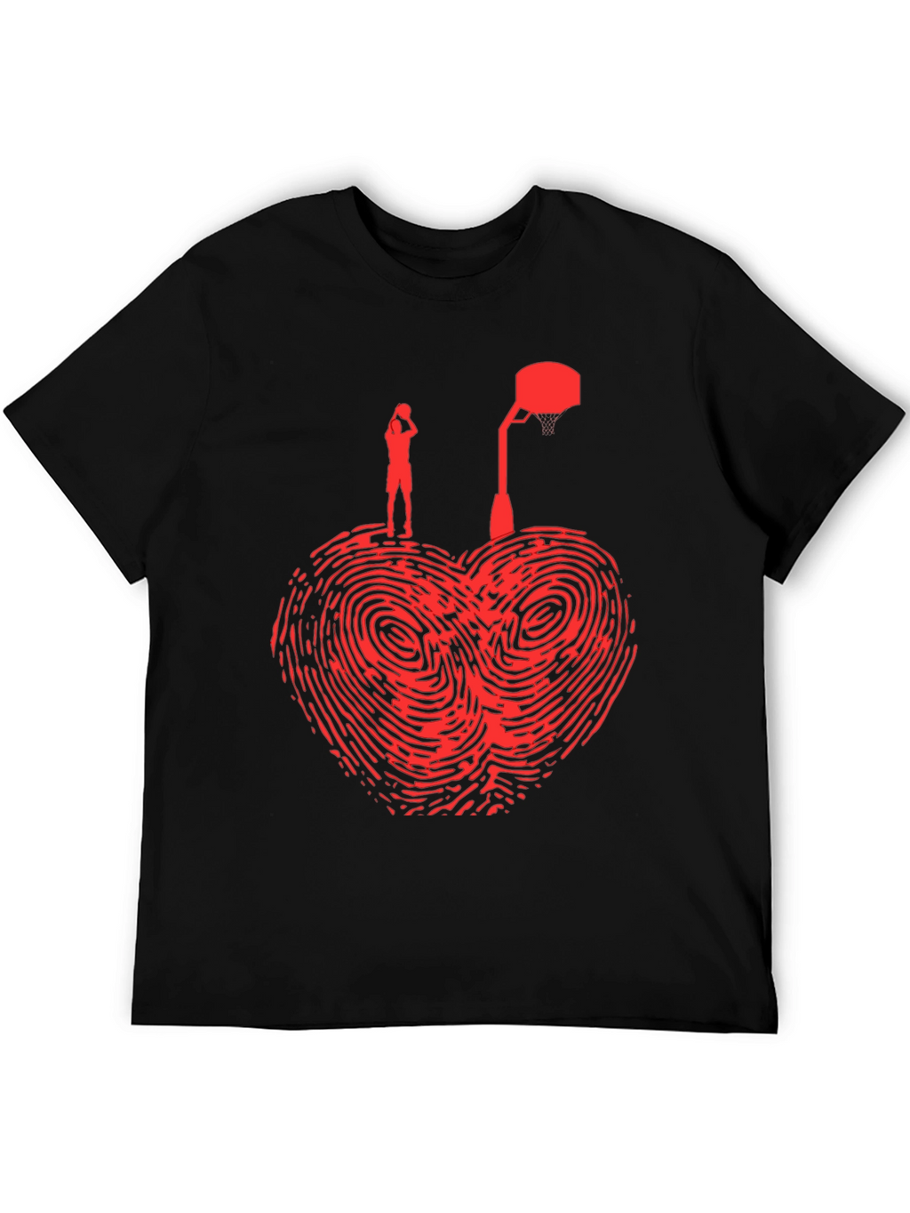 Heart Basketball Graphic Tee