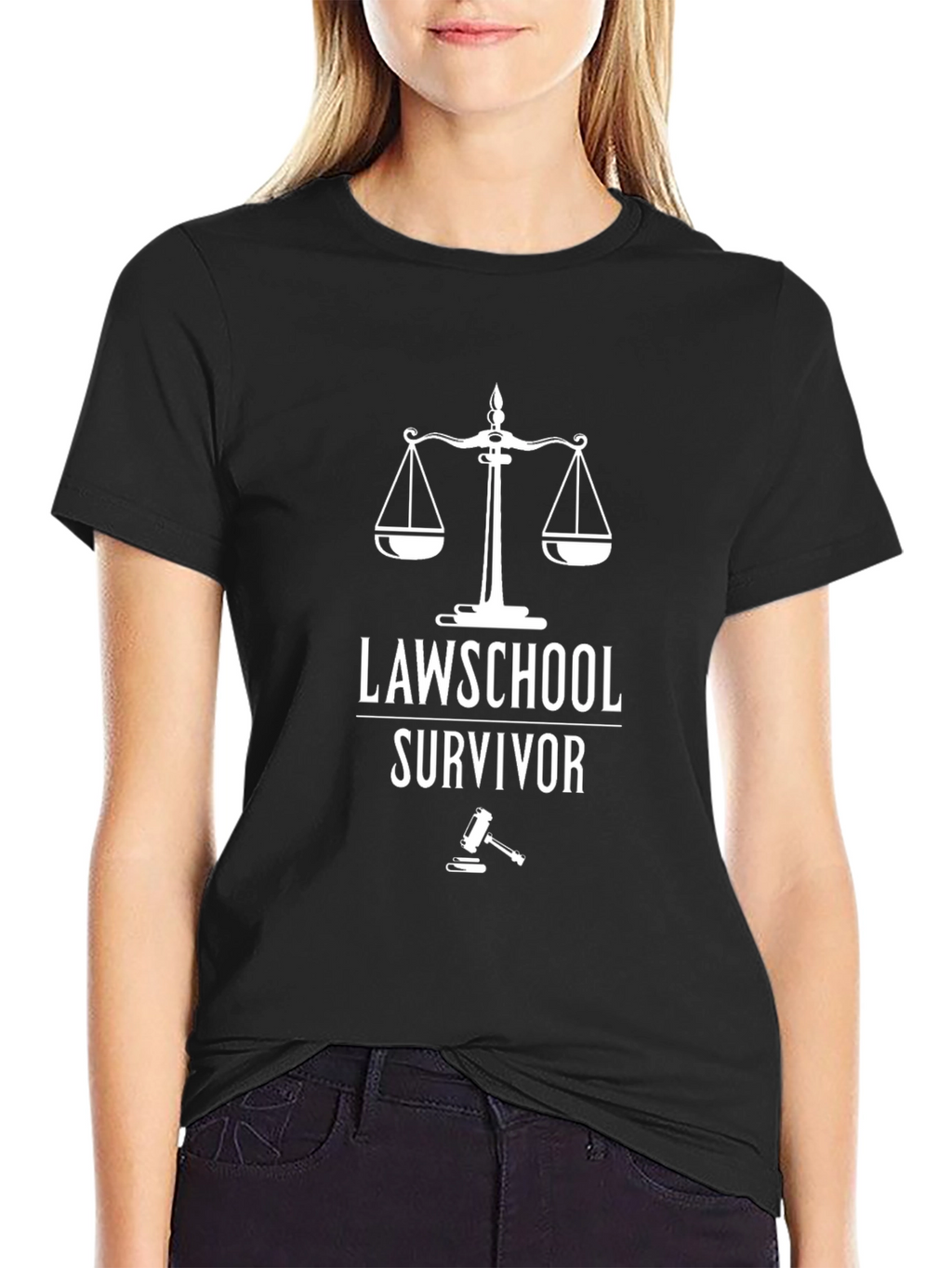 Law School Survivor Black T-Shirt