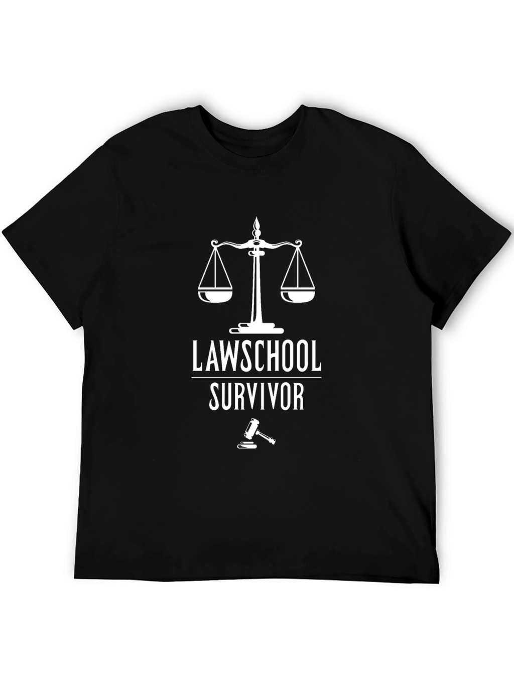 Law School Survivor Black T-Shirt