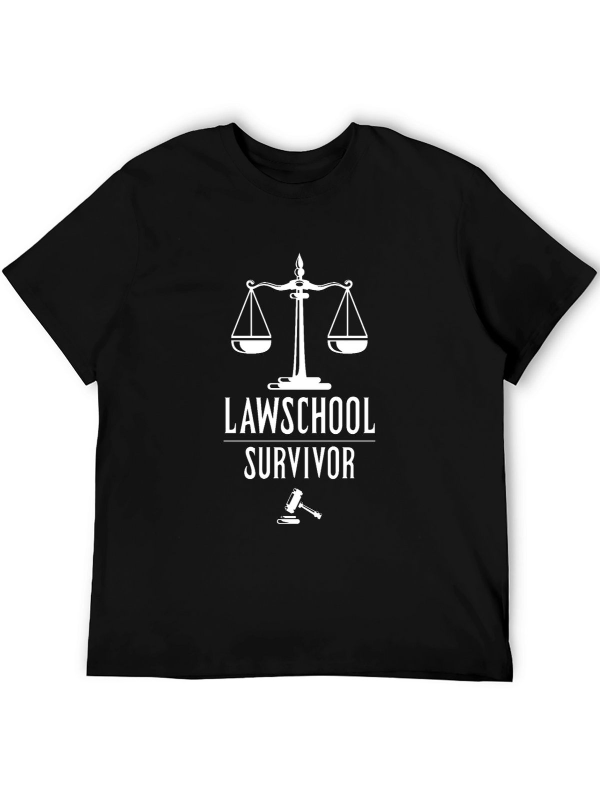 Law School Survivor Black T-Shirt