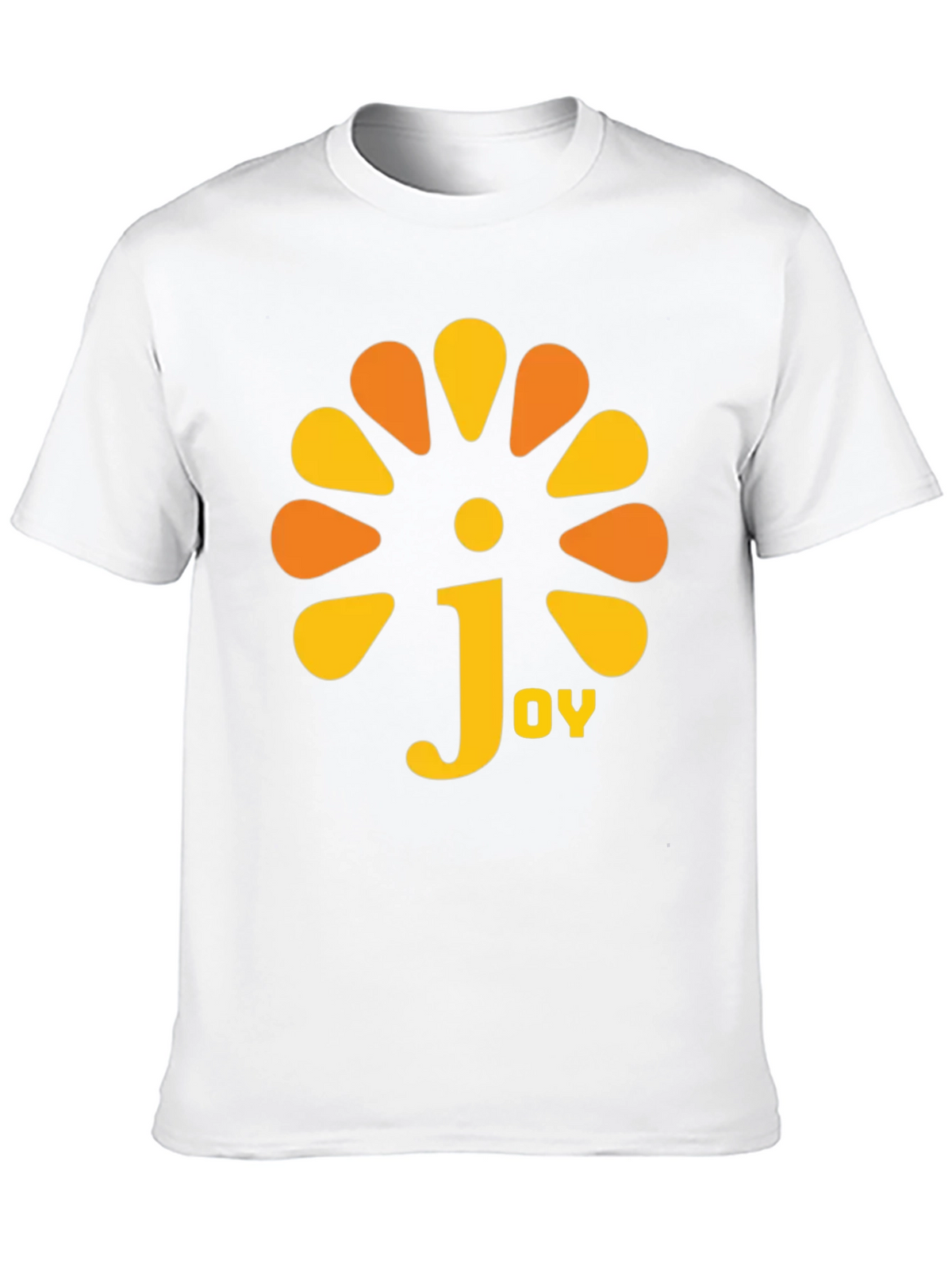 Retro Joy Graphic Tee - Black Cotton Blend Shirt
