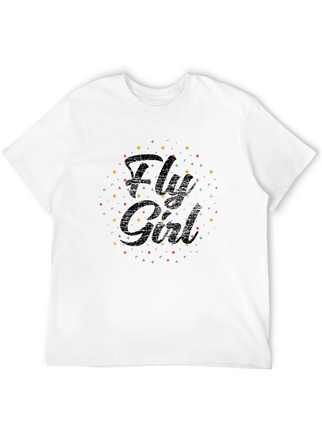 Fly Girl Black Graphic T-Shirt