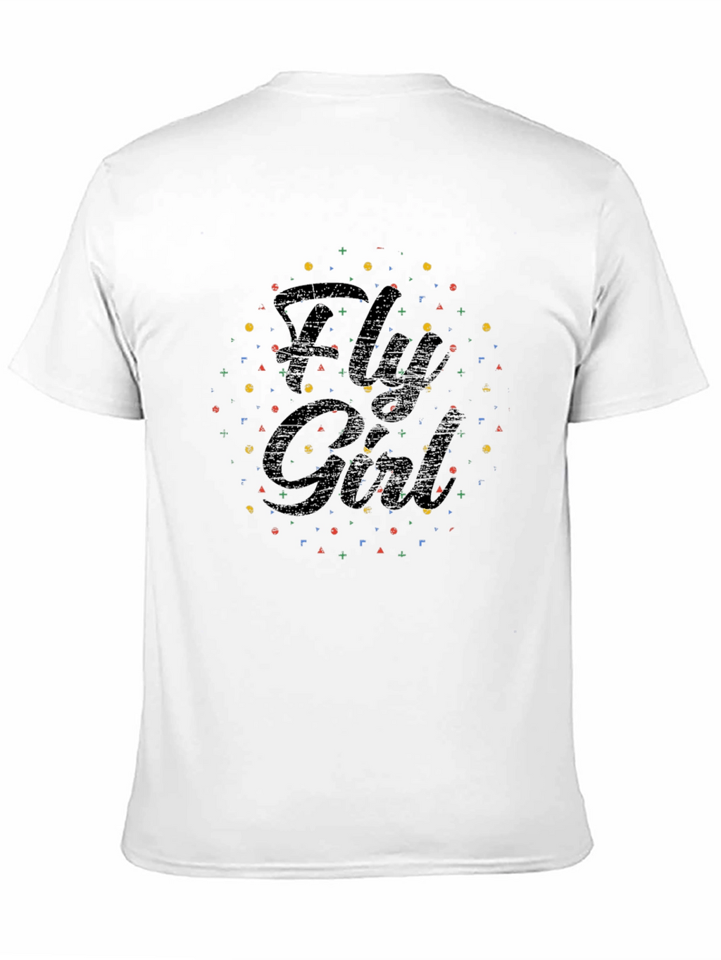 Fly Girl Black Graphic T-Shirt
