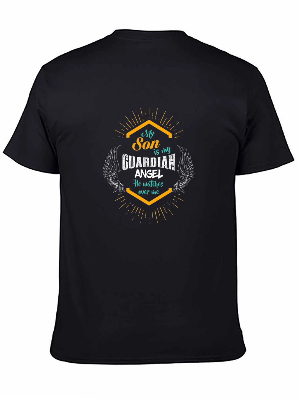 My Son is My Guardian Angel Graphic Tee