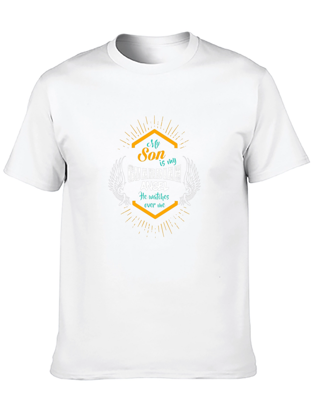 My Son is My Guardian Angel Graphic Tee