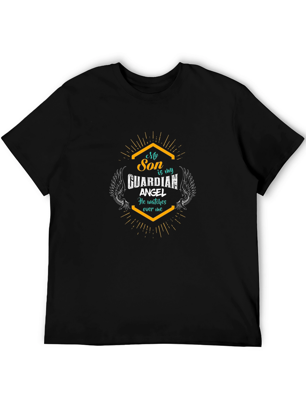 My Son is My Guardian Angel Graphic Tee