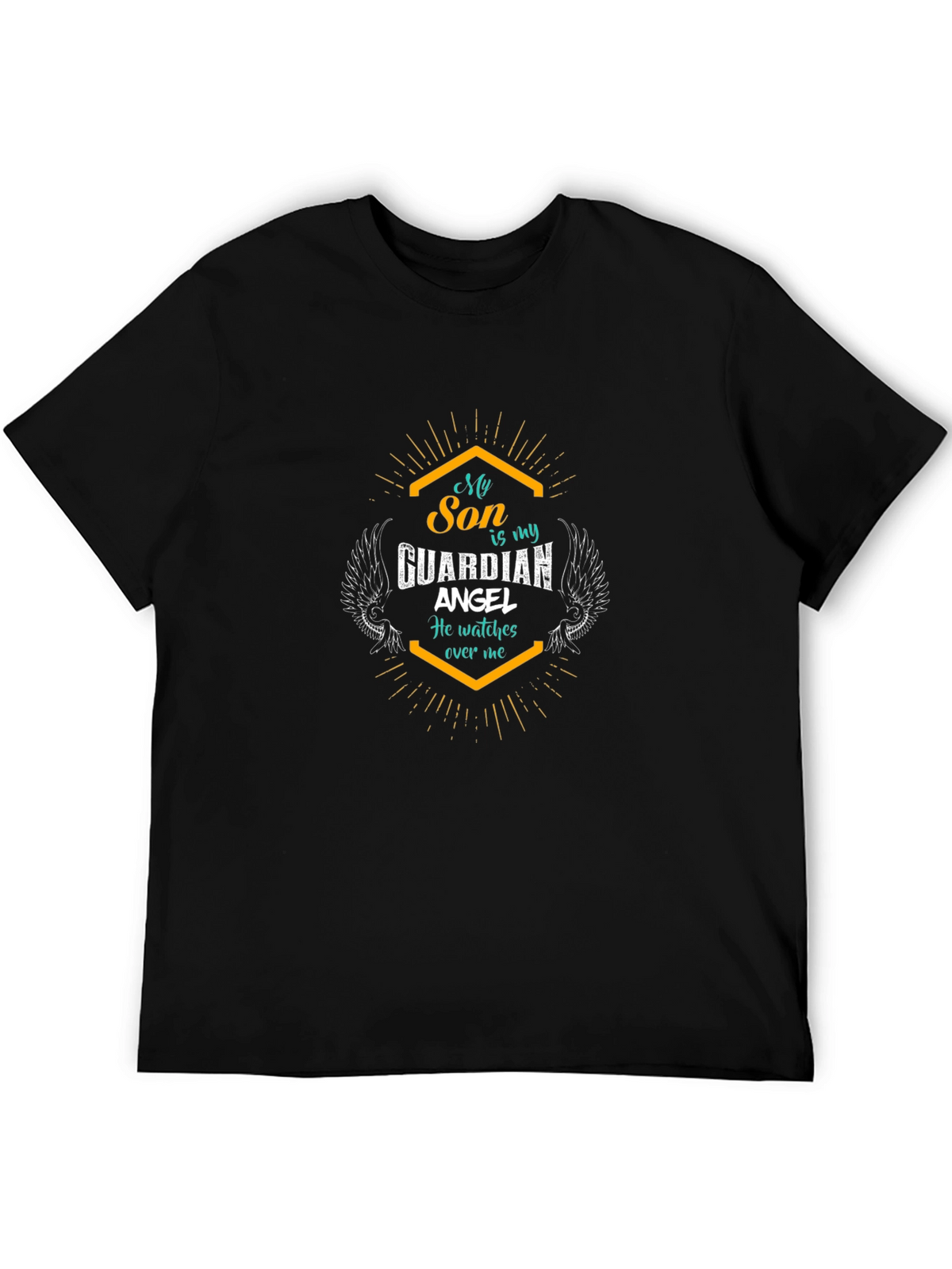My Son is My Guardian Angel Graphic Tee