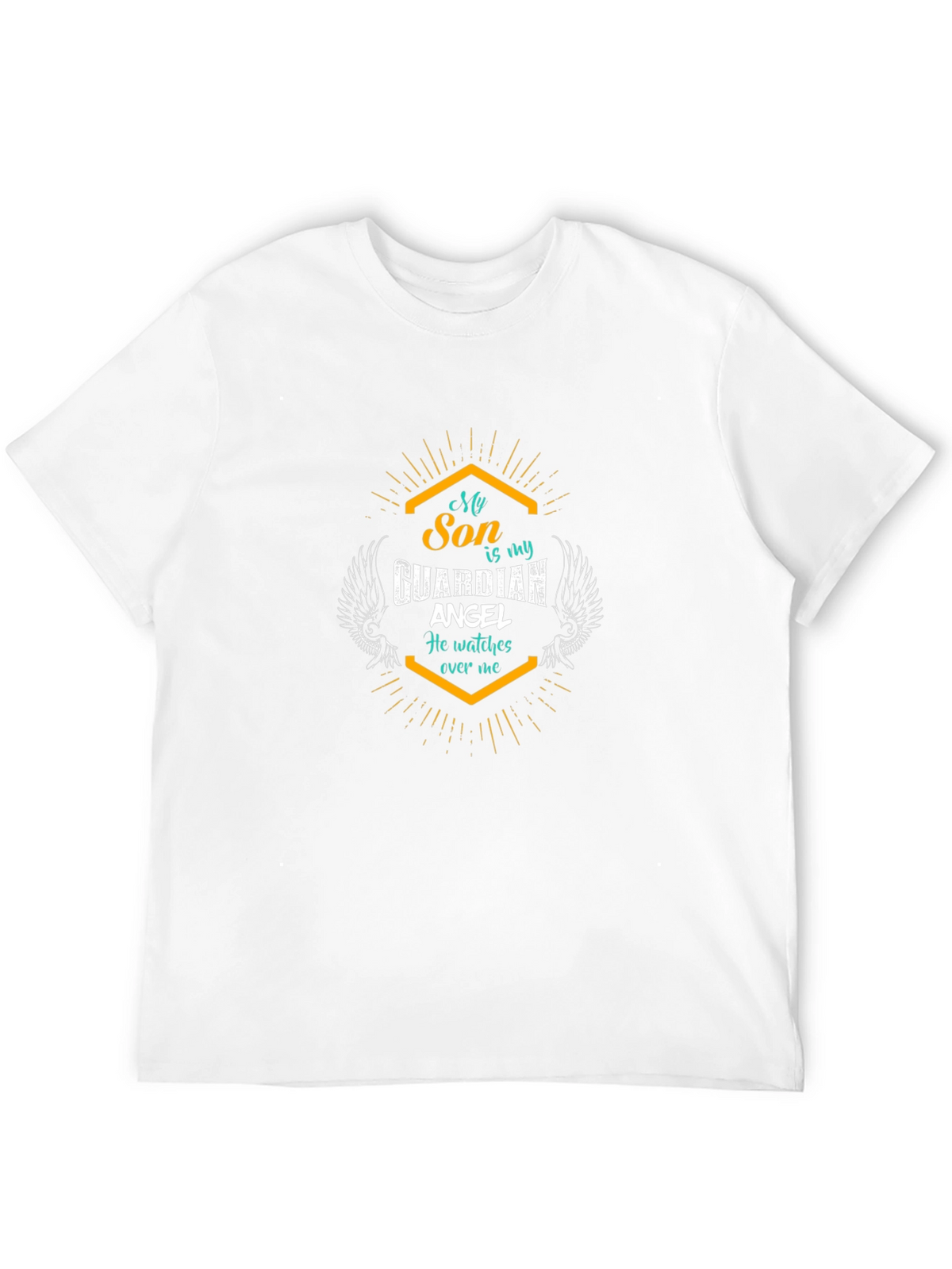 My Son is My Guardian Angel Graphic Tee